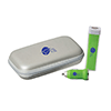 CU2004
	-PORTABLE CHARGING KIT-Silver/Lime Green